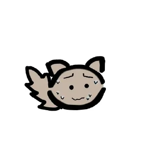 😢 emoji Котик 🐱 Telegram sticker 10 of 16