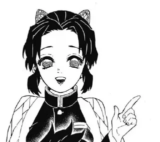 ☝️ emoji ShinobuOneLove Telegram sticker 24 of 93