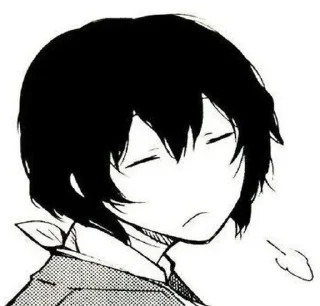 🩹 emoji Dazai/Dostoevsky by @Milv_shibu Telegram sticker 16 of 120