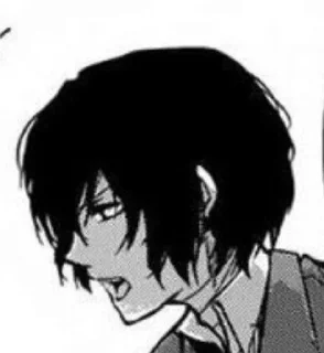 🩹 emoji Dazai/Dostoevsky by @Milv_shibu Telegram sticker 11 of 120