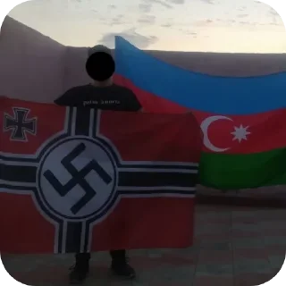 Sticker from Azerbaijan NatSoc / CarlosPeann