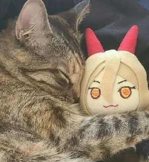 💋 emoji Мявка | чел бензопила Telegram sticker 7 of 47