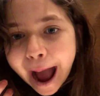 😱 emoji Квинка слоумо Telegram sticker 23 of 49