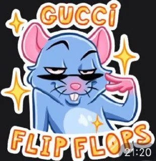 😎 emoji Мистер Крыс Telegram sticker 5 of 11