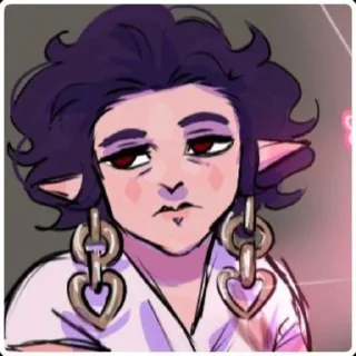 🌹 emoji Черти Telegram sticker 13 of 120