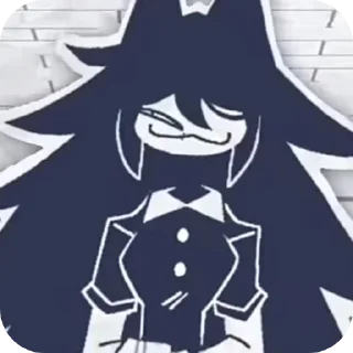 😗 emoji Бумажные черти Telegram sticker 7 of 37