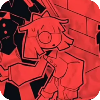 ☹ emoji Бумажные черти Telegram sticker 11 of 37