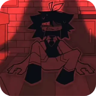 😭 emoji Бумажные черти Telegram sticker 6 of 37