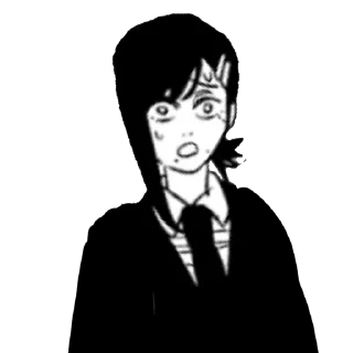 😱 emoji Сhainsaw Man Telegram sticker 16 of 33