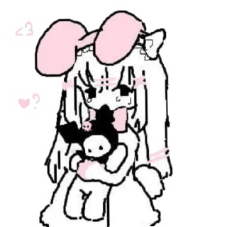 ☁️ emoji ꒰  ິ◞ ◟꒱ິ няшки  . . @chylku   ₊ Telegram sticker 8 of 20