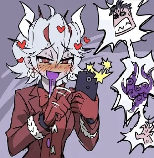 🌟 emoji HellTaker Telegram sticker 7 of 108