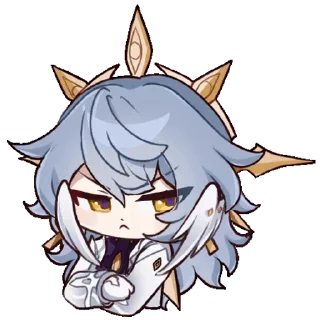 😠 emoji Sunday | Honkai Star Rail (HSR Telegram sticker 10 of 69