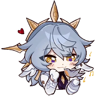 🥰 emoji Sunday | Honkai Star Rail (HSR Telegram sticker 11 of 69