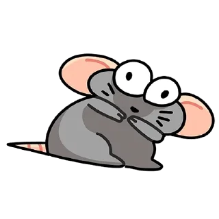 😨 emoji Крис 🐀 by dexteroq🥷 Telegram sticker 17 of 20