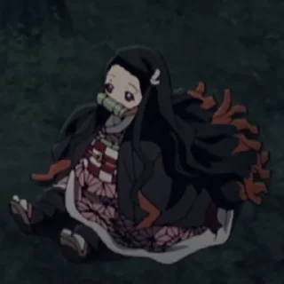 😐 emoji neZuko @ISC0RKA Telegram sticker 14 of 34
