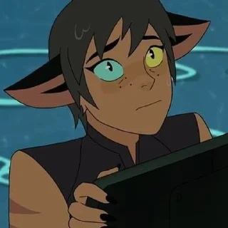 😰 emoji Catra it's my life Telegram sticker 6 of 112