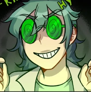 😁 emoji ВП Дару, Вилхиро, Аня Telegram sticker 24 of 50