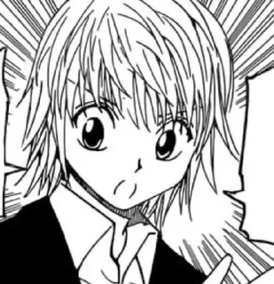 ⛓ emoji kurapika @gokittygoe // @evexioq Telegram sticker 19 of 120