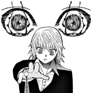 ⛓ emoji kurapika @gokittygoe // @evexioq Telegram sticker 12 of 120