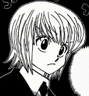 ⛓ emoji kurapika @gokittygoe // @evexioq Telegram sticker 8 of 120