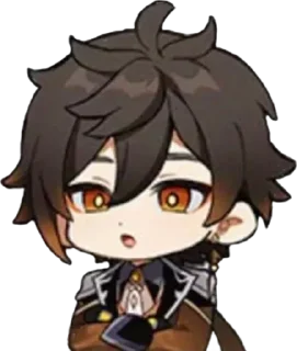 🌟 emoji Чжун Ли @phonedesign_genshin Telegram sticker 10 of 26