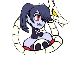 😡 emoji skullgirls Telegram sticker 14 of 72