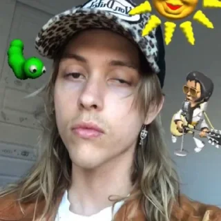 😉 emoji The Garden Band Telegram sticker 5 of 39
