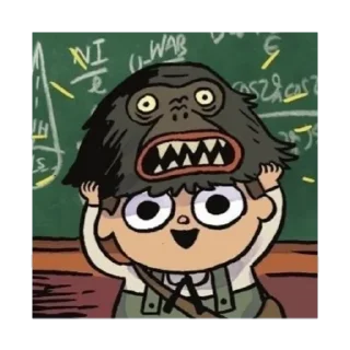 🙈 emoji Over the garden wall Telegram sticker 24 of 36