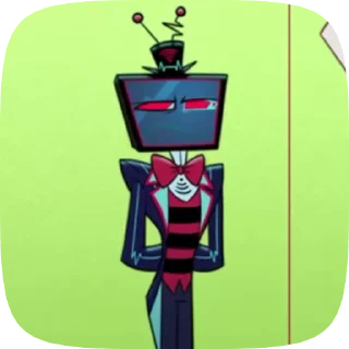 🤢 emoji БОЛЬШЕ ⇨ @CLOOBHUB ВОКС ОТЕЛЬ ХАЗБИН VOX HAZBIN ТГ Telegram sticker 12 of 105