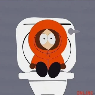 Sticker from South park