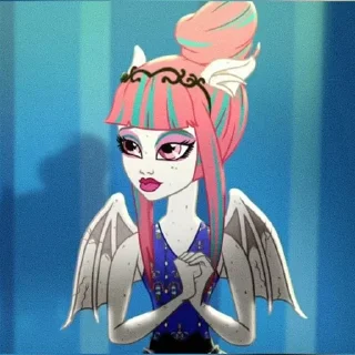 🥰 emoji Rochelle Goyle by @Bron_F: @fStikBot Telegram sticker 10 of 62