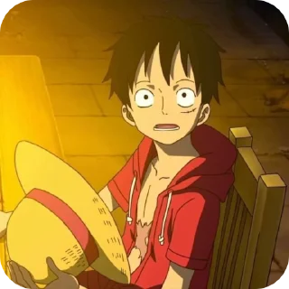 🍖 emoji Luffy @onepiecestickers0 Telegram sticker 24 of 96