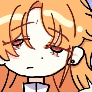 🫠 emoji рыжуля Telegram sticker 7 of 86