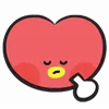 🤕 emoji * ⊹ bt21 @anak1ry  ͙ 𐔌՞. .՞𐦯 Telegram sticker 14 of 195