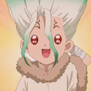 🥺 emoji Dr.Stone Telegram sticker 23 of 24
