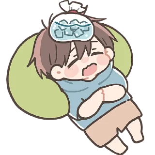 🥵 emoji Летний кун @Nyasticks Telegram sticker 22 of 33