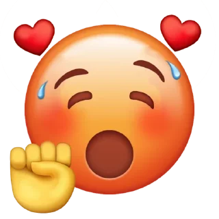 🥴 emoji хорни муд Telegram sticker 12 of 92