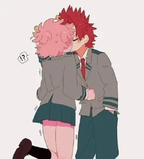 💗 emoji Kirishima and Mina Telegram sticker 14 of 54