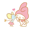 🎵 emoji my melody Telegram sticker 15 of 29
