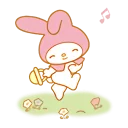 🎵 emoji my melody Telegram sticker 8 of 29