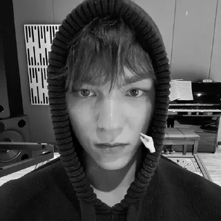 🫧 emoji bw vernon @stckheavn Telegram sticker 6 of 9