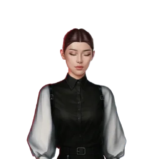 🧥 emoji Лэйн🍷 Telegram sticker 20 of 28