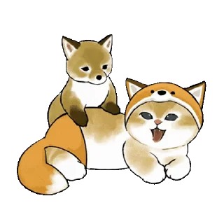 🦊 emoji Mofusand 2 @xkysluv Telegram sticker 20 of 120