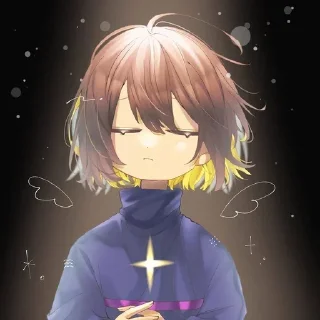 💛 emoji Frisk(Фриск)@red_lilia Telegram sticker 6 of 120