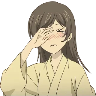 😢 emoji Нанами Момодзоно @Lucegraph Telegram sticker 12 of 44