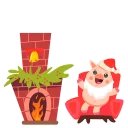 😄 emoji Pig @stickersb2b Telegram sticker 18 of 20