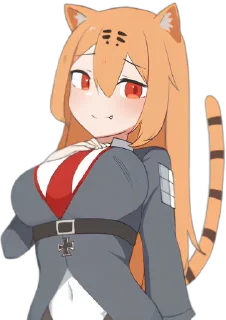😏 emoji Tiger E Telegram sticker 15 of 112