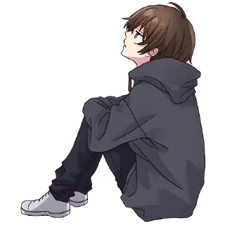 🧐 emoji Менхера-кун (BIG) @Nyasticks Telegram sticker 7 of 41