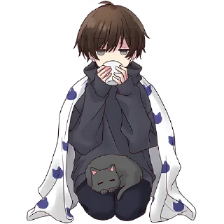 ☕ emoji Менхера-кун (BIG) @Nyasticks Telegram sticker 15 of 41