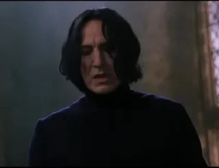 😬 emoji my Severus Snape Telegram sticker 18 of 46